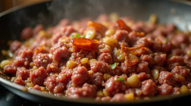 baked beans with ground beef recipe